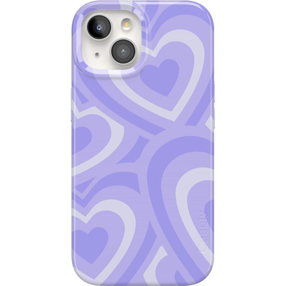 imageCasely iPhone 15 Plus Case  Monets Morning  The Met Museum  Compatible with MagSafe  Classic Ultra Slim DesignLove Song  Lavender Heart