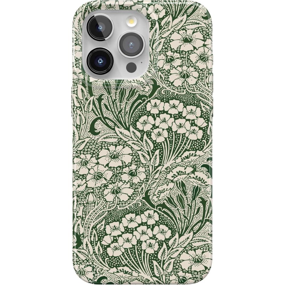 imageCasely iPhone 15 Pro Max Case  Monets Water Lilies  The Met Museum  Compatible with MagSafe  Classic Ultra Slim DesignMystic Meadow  Green Gardens