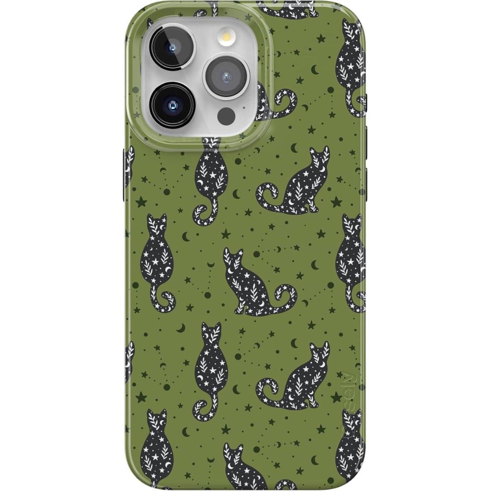 imageCasely iPhone 15 Pro Max Case  Monets Water Lilies  The Met Museum  Compatible with MagSafe  Classic Ultra Slim DesignSabrinas Bestie  Black Cats