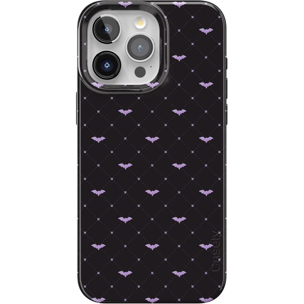 imageCasely iPhone 15 Pro Max Case  Monets Water Lilies  The Met Museum  Compatible with MagSafe  Classic Ultra Slim DesignSuch a Battie  Purple Bats