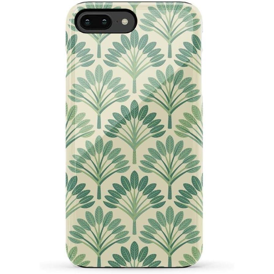 imageCasely iPhone 678 Plus Case  Pura Vida  Tropical Dreams  Essential Slim DualLayer Protective DesignPalm Royale  Palm Beach