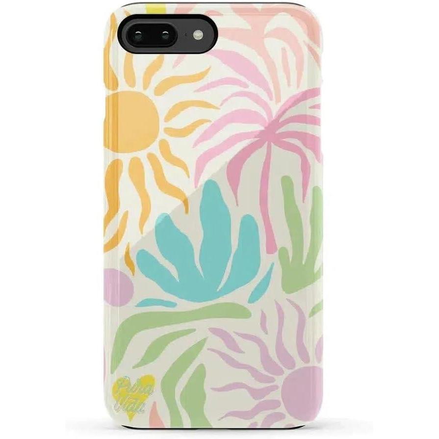 imageCasely iPhone 678 Plus Case  Pura Vida  Tropical Dreams  Essential Slim DualLayer Protective DesignPura Vida  Oasis
