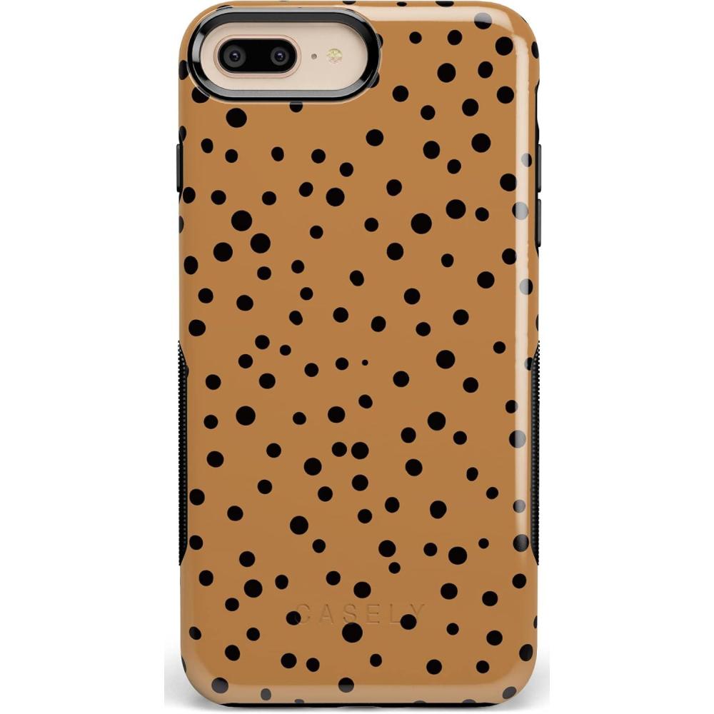 imageCasely iPhone 678 Plus Case  Pura Vida  Tropical Dreams  Essential Slim DualLayer Protective DesignSpot On  Dotted Animal