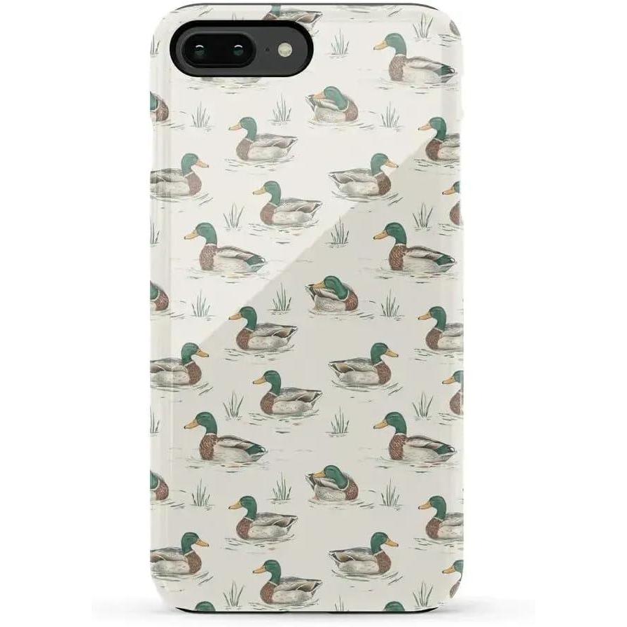 imageCasely iPhone 678 Plus Case  Pura Vida  Tropical Dreams  Essential Slim DualLayer Protective DesignThe Boyfriend Collection  Mallard  Co