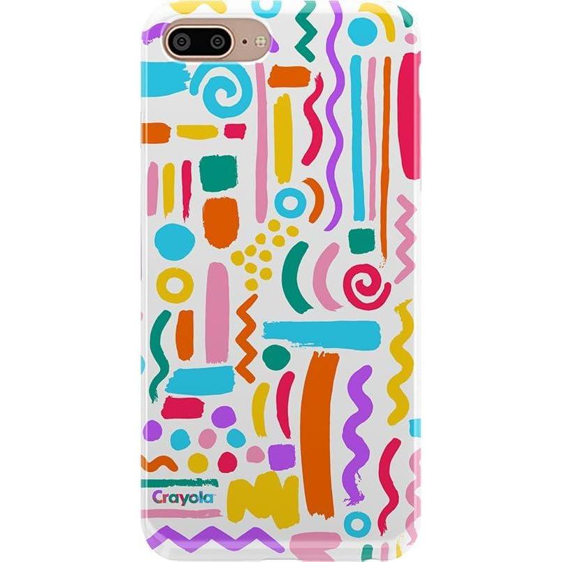 imageCasely iPhone 678 Plus Case  Somethings Fishy  Navy Blue amp Yellow Fish Print  Classic Ultra Slim DesignMake Your Mark  Crayola Paint