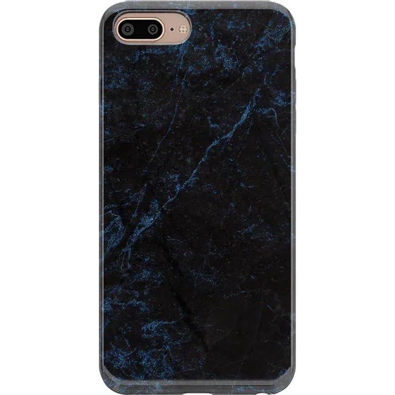 imageCasely iPhone 678 Plus Case  Somethings Fishy  Navy Blue amp Yellow Fish Print  Classic Ultra Slim DesignMidnight Marble Black  Navy