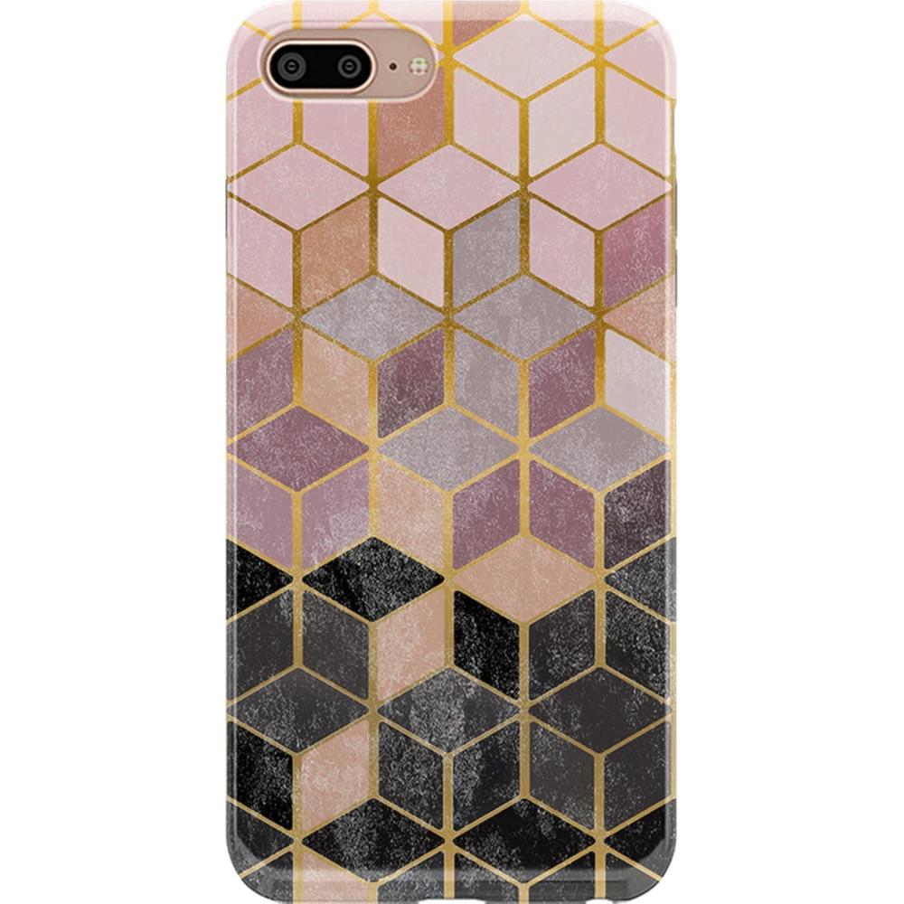 imageCasely iPhone 678 Plus Case  Somethings Fishy  Navy Blue amp Yellow Fish Print  Classic Ultra Slim DesignStepping Up  Geo Rose Gold Marble
