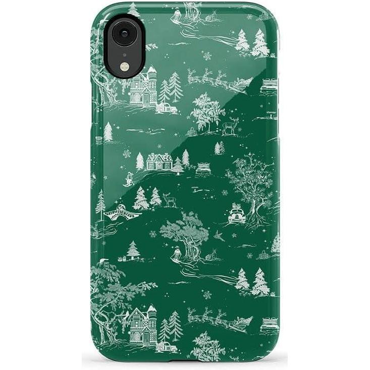 imageCasely iPhone XR Case  Goth Girlie  Black Bows  Essential Slim DualLayer Protective DesignHome for the Holidays  Mountain Town