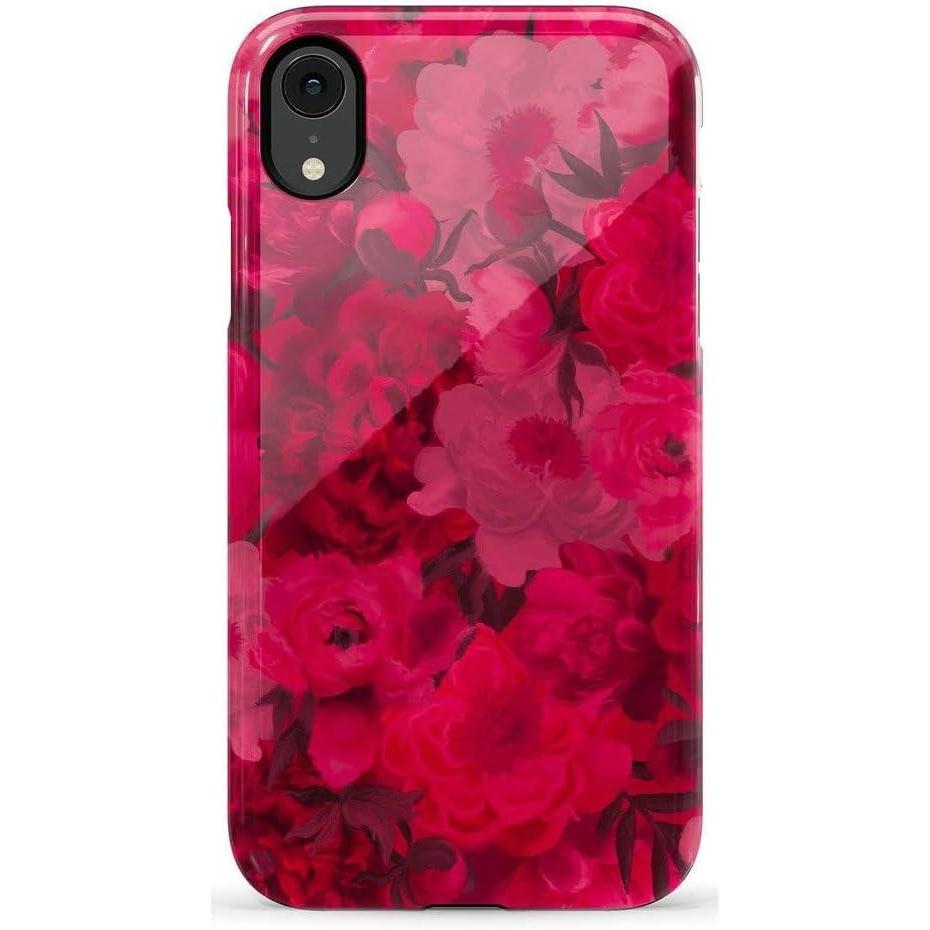 imageCasely iPhone XR Case  Goth Girlie  Black Bows  Essential Slim DualLayer Protective DesignRomance Novel  Moody Floral