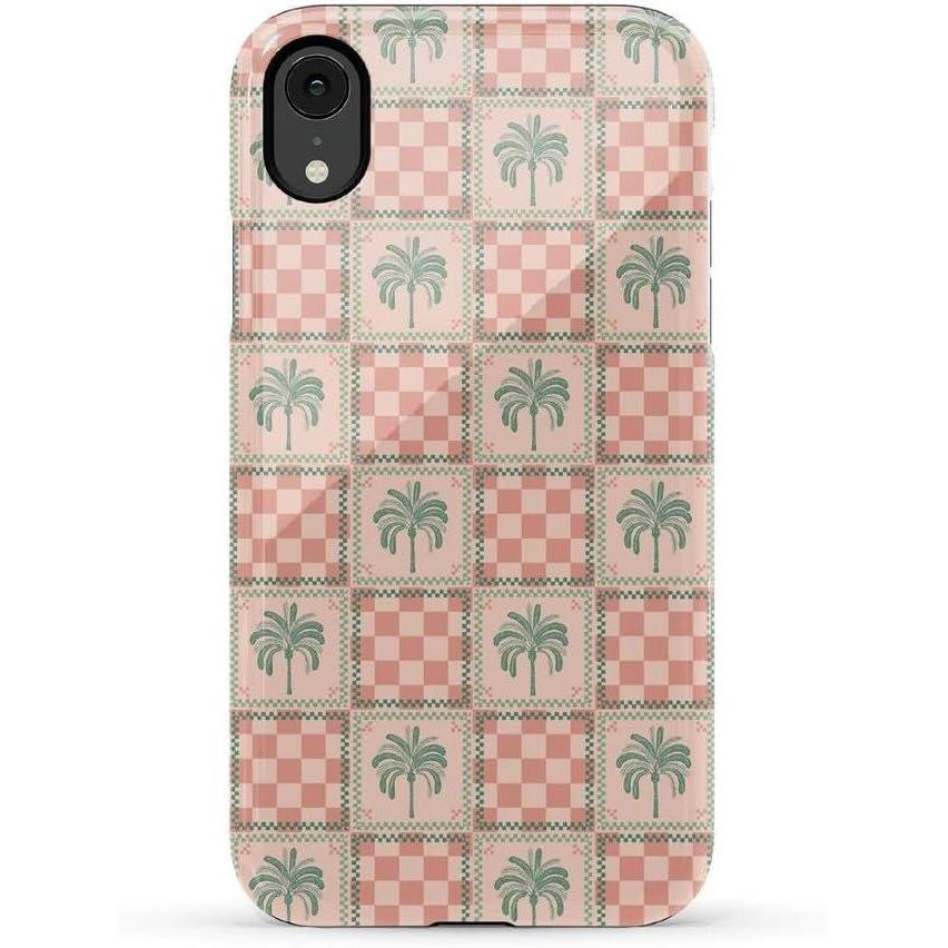 imageCasely iPhone XR Case  Goth Girlie  Black Bows  Essential Slim DualLayer Protective DesignThe Social Club  Palm Beach