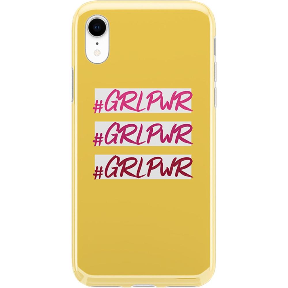 imageCasely iPhone XR Case  in Formation  Metallic Blue Camo  Classic Ultra Slim DesignGRLPWR  Triple Threat