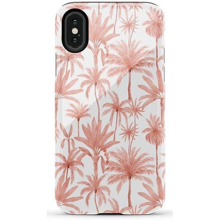 imageCasely iPhone XXS Case  Cupids Canvas  Periwinkle Floral  Essential Slim DualLayer Protective DesignPerfect Paradise  Tropical Palm Tree Floral