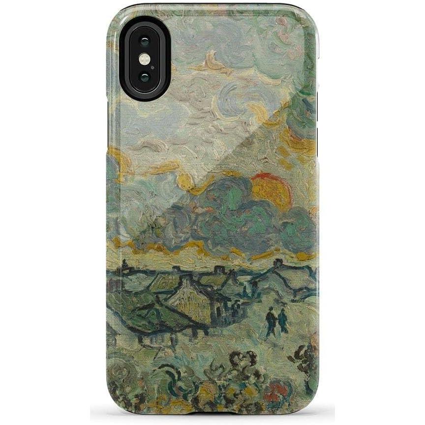 imageCasely iPhone XXS Case  Cupids Canvas  Periwinkle Floral  Essential Slim DualLayer Protective DesignVan Gogh  Reminiscence of Vincent