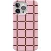 Uptown Gridlock | Pink Checkerboard