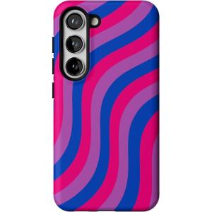 Casely Galaxy S23 Plus Case | Cherry on Top | Red Cherries | Essential Slim Dual-Layer Protective Design(Love Wins | Pride)