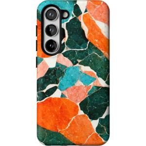 Casely Galaxy S23 Plus Case | Cherry on Top | Red Cherries | Essential Slim Dual-Layer Protective Design(Of Quartz! | Sculpted Marble)