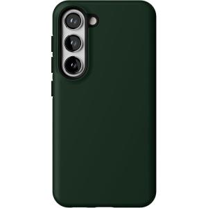 Casely Galaxy S23 Plus Case | Cherry on Top | Red Cherries | Essential Slim Dual-Layer Protective Design(The Boyfriend Collection | Forest Green)