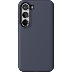 Casely Galaxy S23 Plus Case | Cherry on Top | Red Cherries | Essential Slim Dual-Layer Protective Design(The Boyfriend Collection | Slate Blue)