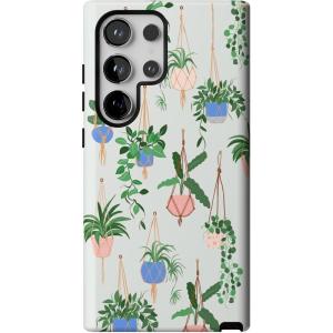 Casely Galaxy S24 Ultra Case | That’s Amore | Valentine’s | Essential Slim Dual-Layer Protective Design(Hanging Around | Potted Plants Floral)