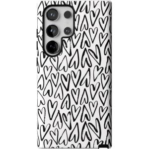 Casely Galaxy S24 Ultra Case | That’s Amore | Valentine’s | Essential Slim Dual-Layer Protective Design(Heart Throb | Endless Hearts)