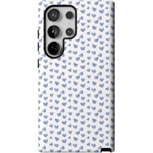 Casely Galaxy S24 Ultra Case | That’s Amore | Valentine’s | Essential Slim Dual-Layer Protective Design(Lovebug | Blue Hearts)