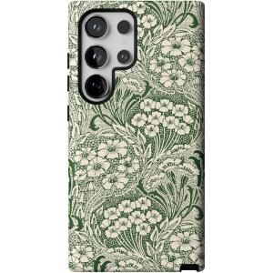 Casely Galaxy S24 Ultra Case | That’s Amore | Valentine’s | Essential Slim Dual-Layer Protective Design(Mystic Meadow | Green Gardens)