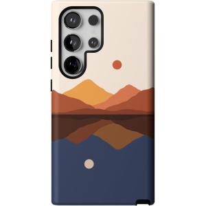 Casely Galaxy S24 Ultra Case | That’s Amore | Valentine’s | Essential Slim Dual-Layer Protective Design(Opposites Attract | Day & Night Mountains)