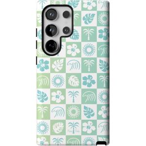 Casely Galaxy S24 Ultra Case | That’s Amore | Valentine’s | Essential Slim Dual-Layer Protective Design(Pura Vida | Coastal Checkers)