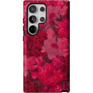 Casely Galaxy S24 Ultra Case | That’s Amore | Valentine’s | Essential Slim Dual-Layer Protective Design(Romance Novel | Moody Floral)