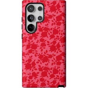 Casely Galaxy S24 Ultra Case | That’s Amore | Valentine’s | Essential Slim Dual-Layer Protective Design(Rose Garden | Red Aesthetic)