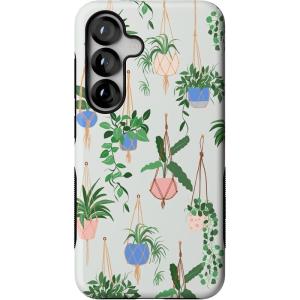 Casely Galaxy S25 Case | Hanging Around | Potted Plants Floral | Bold Protective Design | Compatible with MagSafe(Hanging Around | Potted Plants Floral)