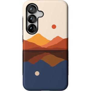 Casely Galaxy S25 Case | Hanging Around | Potted Plants Floral | Bold Protective Design | Compatible with MagSafe(Opposites Attract | Day & Night Mountains)