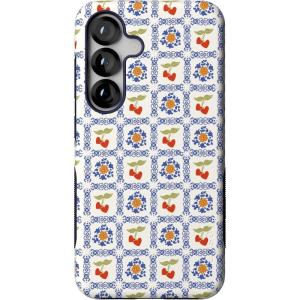 Casely Galaxy S25 Case | Hanging Around | Potted Plants Floral | Bold Protective Design | Compatible with MagSafe(Palermo | Dippin’ Daisy’s Italian Coast)