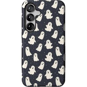 Casely Galaxy S25 Plus Case | Lucky You | Shamrock | Bold Protective Design | Compatible with MagSafe(All Boos No Bite | Friendly Ghost)