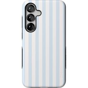 Casely Galaxy S25 Plus Case | Lucky You | Shamrock | Bold Protective Design | Compatible with MagSafe(Blue Stripes | Sunday Best)