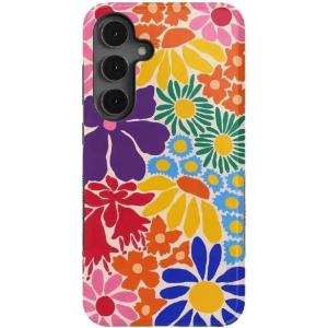 Casely Galaxy S25 Plus Case | Lucky You | Shamrock | Bold Protective Design | Compatible with MagSafe(Flower Patch | Multi-Color Floral)