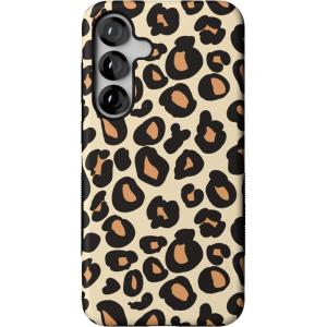 Casely Galaxy S25 Plus Case | Lucky You | Shamrock | Bold Protective Design | Compatible with MagSafe(Into the Wild | Leopard Print)