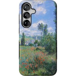 Casely Galaxy S25 Plus Case | Lucky You | Shamrock | Bold Protective Design | Compatible with MagSafe(Monet’s View | The Met Museum)