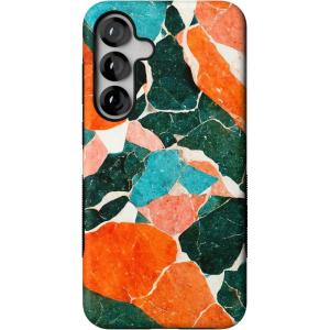 Casely Galaxy S25 Plus Case | Lucky You | Shamrock | Bold Protective Design | Compatible with MagSafe(Of Quartz! | Sculpted Marble)