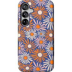 Casely Galaxy S25 Plus Case | Lucky You | Shamrock | Bold Protective Design | Compatible with MagSafe(Spring Forward | Daisy Floral)
