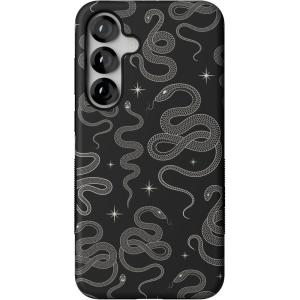 Casely Galaxy S25 Plus Case | Lucky You | Shamrock | Bold Protective Design | Compatible with MagSafe(We’re Ready For It | Black Serpent)
