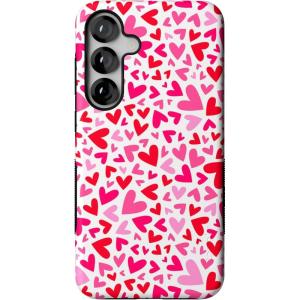 Casely Galaxy S25 Plus Case | Lucky You | Shamrock | Bold Protective Design | Compatible with MagSafe(XOXO | Candy Hearts)