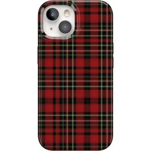Casely iPhone 15 Plus Case | Monet’s Morning | The Met Museum | Compatible with MagSafe | Classic Ultra Slim Design(Fireside Flannel | Signature Plaid)