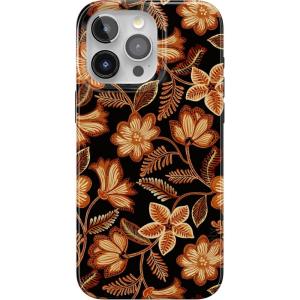 Casely iPhone 15 Pro Max Case | Monet’s Water Lilies | The Met Museum | Compatible with MagSafe | Classic Ultra Slim Design(Maple Flowers | Floral Foliage)