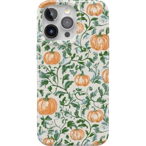 Casely iPhone 15 Pro Max Case | Monet’s Water Lilies | The Met Museum | Compatible with MagSafe | Classic Ultra Slim Design(Pumpkin Patch | Green Vines)