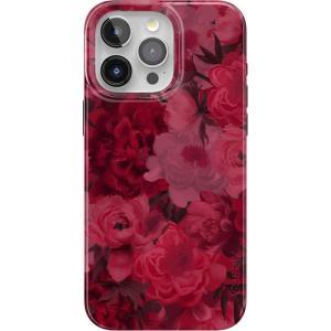 Casely iPhone 15 Pro Max Case | Monet’s Water Lilies | The Met Museum | Compatible with MagSafe | Classic Ultra Slim Design(Romance Novel | Moody Floral)