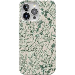 Casely iPhone 15 Pro Max Case | Monet’s Water Lilies | The Met Museum | Compatible with MagSafe | Classic Ultra Slim Design(Sage Garden | Green Floral)
