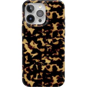 Casely iPhone 15 Pro Max Case | Monet’s Water Lilies | The Met Museum | Compatible with MagSafe | Classic Ultra Slim Design(Shell Shocked | Tortoise Print)