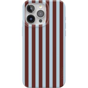 Casely iPhone 15 Pro Max Case | Monet’s Water Lilies | The Met Museum | Compatible with MagSafe | Classic Ultra Slim Design(Sunday in Brooklyn | Chocolate Stripes)