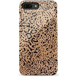 Casely iPhone 6/7/8 Plus Case | Pura Vida | Tropical Dreams | Essential Slim Dual-Layer Protective Design(Born to Be Wild | Jaguar Print)